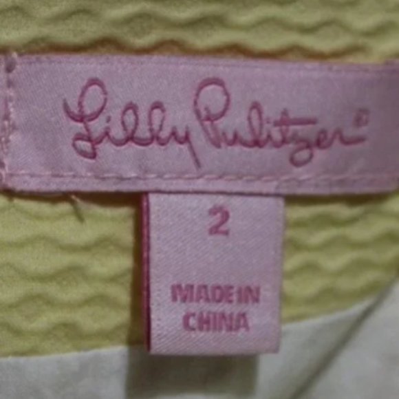 Lilly Pulitzer embroidered flowers skirt (1151) 🦄 - Picture 6 of 8